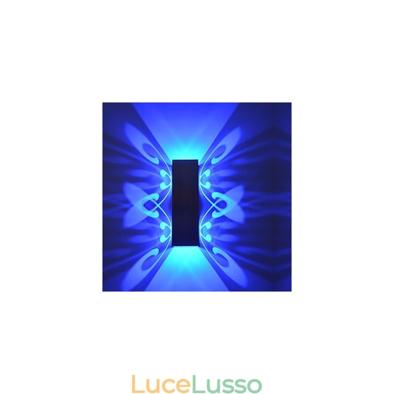 Applique da parete con luce ambientale in stile mini