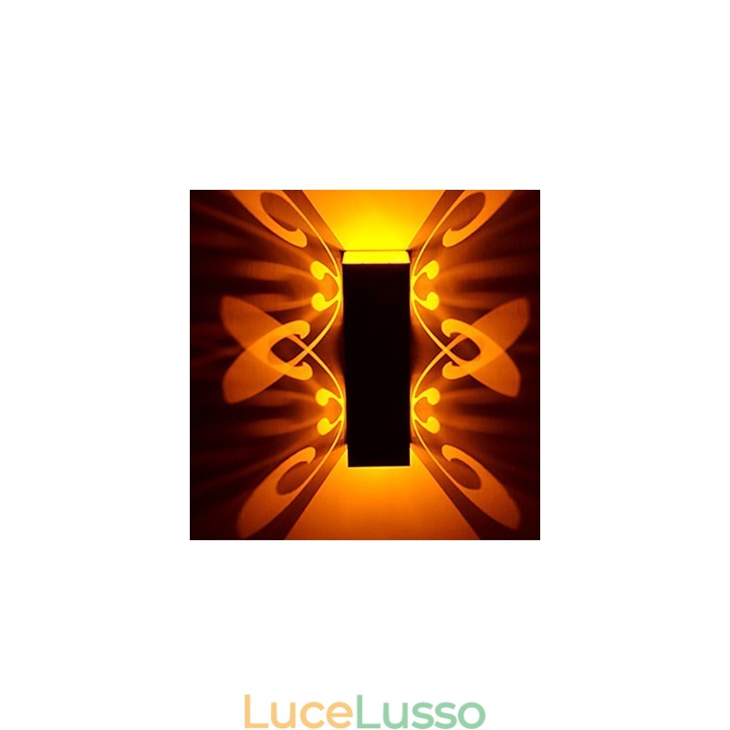 Applique da parete con luce ambientale in stile mini