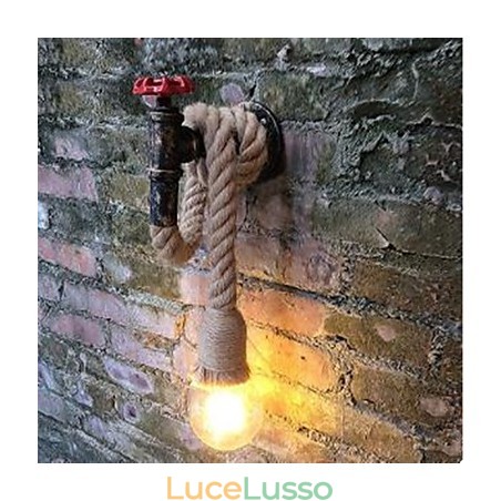 Pittura rustica Lodge Caratteristica per applique da parete con luce ambientale Applique da parete Pittura rustica Lodge Caratteristica per applique da parete con luce ambientale Applique da parete