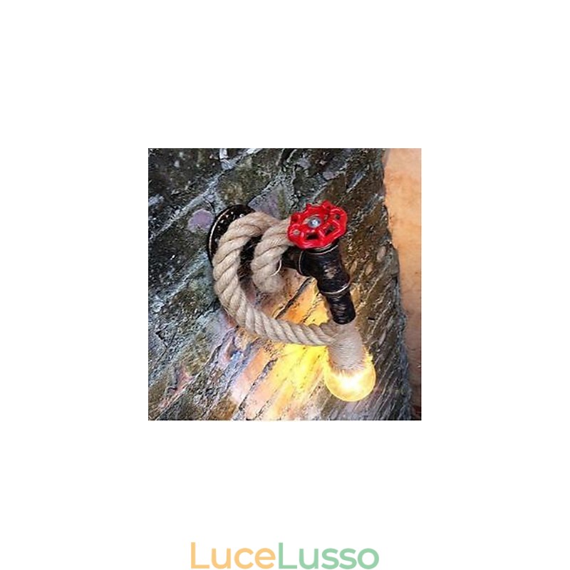 Pittura rustica Lodge Caratteristica per applique da parete con luce ambientale Applique da parete