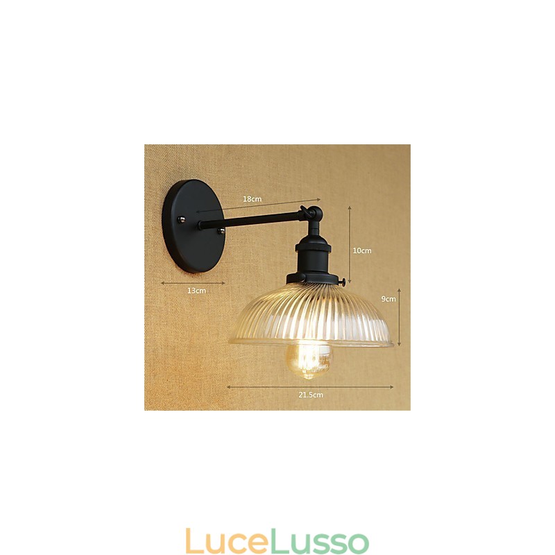Caratteristica della pittura retrò del paese per applique da parete con luce ambientale in stile mini per la protezione degli occhi
