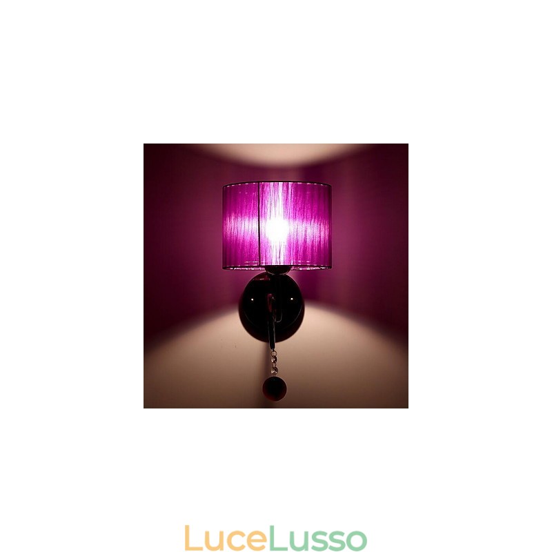 Applique da parete moderne e contemporanee con caratteristica elettroplaccata, luce da parete