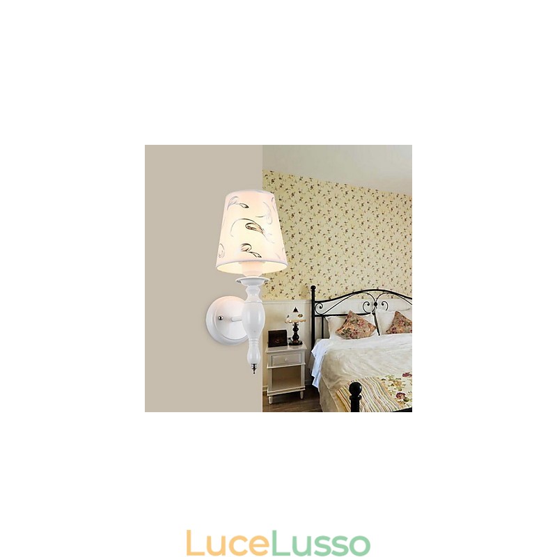 Applique da parete moderne e contemporanee con caratteristica elettroplaccata, luce da parete