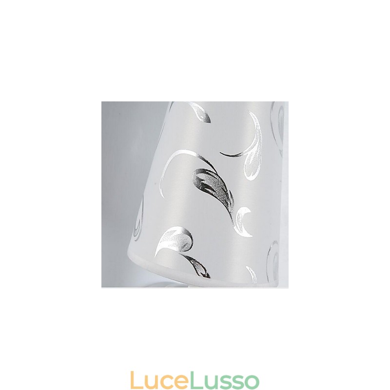 Applique da parete moderne e contemporanee con caratteristica elettroplaccata, luce da parete