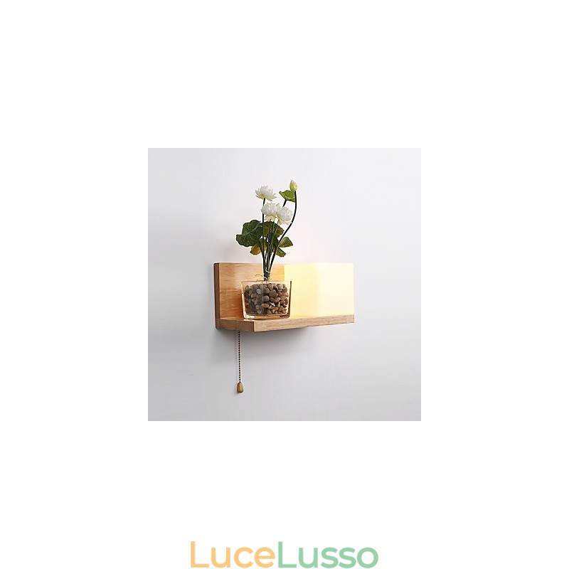 Caratteristica del paese per la protezione degli occhi in stile mini, applique da parete con luce ambientale, applique da parete