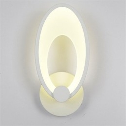 Applique moderne Stile Semplicità Acrilico Soggiorno Corridoio Camera da letto Camere d'albergo Lampada da comodino