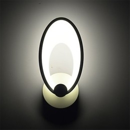 Applique moderne Stile Semplicità Acrilico Soggiorno Corridoio Camera da letto Camere d'albergo Lampada da comodino