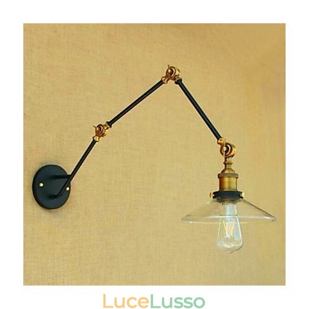 Rustic Lodge Country Chrome Feature per luce ambientale per braccio oscillante Luci per braccio oscillante Rustic Lodge Country Chrome Feature per luce ambientale per braccio oscillante Luci per braccio oscillante