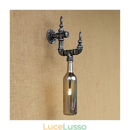 Lampada da parete retrò con interruttore, bar, caffetteria, ristorante, navata, pipa ad acqua, bottiglia Lampada da parete retrò con interruttore, bar, caffetteria, ristorante, navata, pipa ad acqua, bottiglia