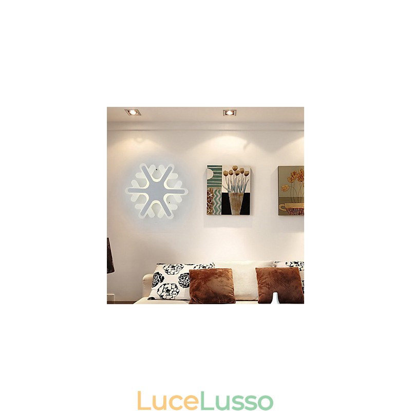 Applique moderne Stile Semplicità Acrilico Soggiorno Corridoio Camera da letto Camere d'albergo Lampada da comodino