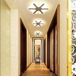 Applique moderne Stile Semplicità Acrilico Soggiorno Corridoio Camera da letto Camere d'albergo Lampada da comodino