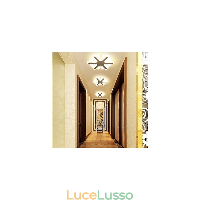 Applique moderne Stile Semplicità Acrilico Soggiorno Corridoio Camera da letto Camere d'albergo Lampada da comodino