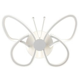 Moderne luci da parete a forma di farfalla creative in metallo acrilico soggiorno corridoio camera da letto camere d'albergo lampada da comodino