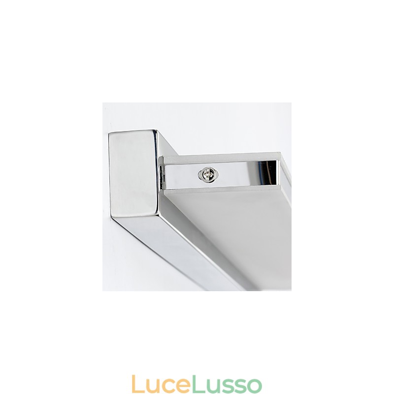 Lampada da parete per illuminazione da bagno moderna e contemporanea elettrolitica integrata per luce ambientale