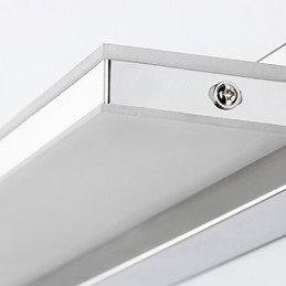 Lampada da parete per illuminazione da bagno moderna e contemporanea elettrolitica integrata per luce ambientale