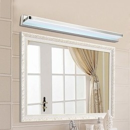 Lampada da parete per illuminazione da bagno moderna e contemporanea elettrolitica integrata per luce ambientale