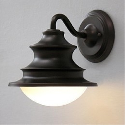 Autodistribuzione Rustic Lodge Painting Feature per applique da parete con luce ambientale ad arco