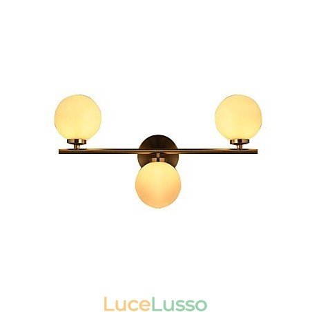 Lampada da parete in vetro moderna contemporanea in bronzo caratteristica per mini stile applique da parete con luce verso l'alto applique da parete Lampada da parete in vetro moderna contemporanea in bronzo caratteristica per mini stile applique da parete con luce verso l'alto applique da parete