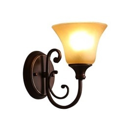 Moderna finitura in ossido nero contemporanea caratteristica per applique da parete Mini Style Swing Arm Uplight