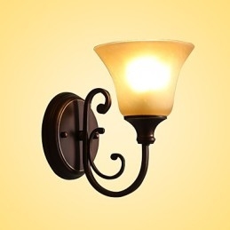 Moderna finitura in ossido nero contemporanea caratteristica per applique da parete Mini Style Swing Arm Uplight