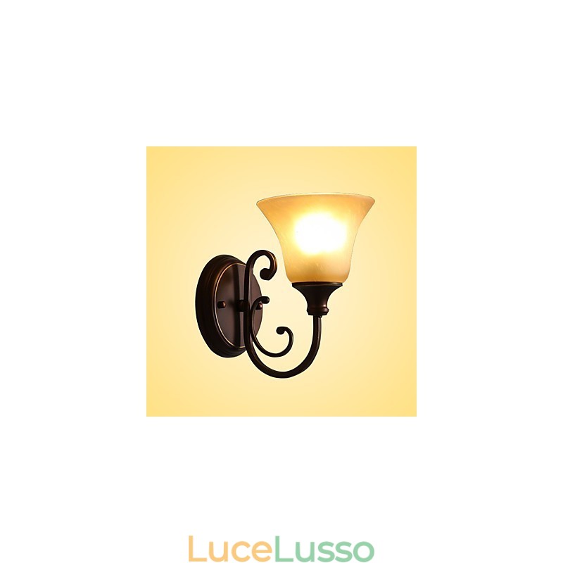 Moderna finitura in ossido nero contemporanea caratteristica per applique da parete Mini Style Swing Arm Uplight