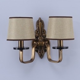 Tradizionale classico elettroplaccato caratteristica per la protezione degli occhi applique da parete downlight applique da parete