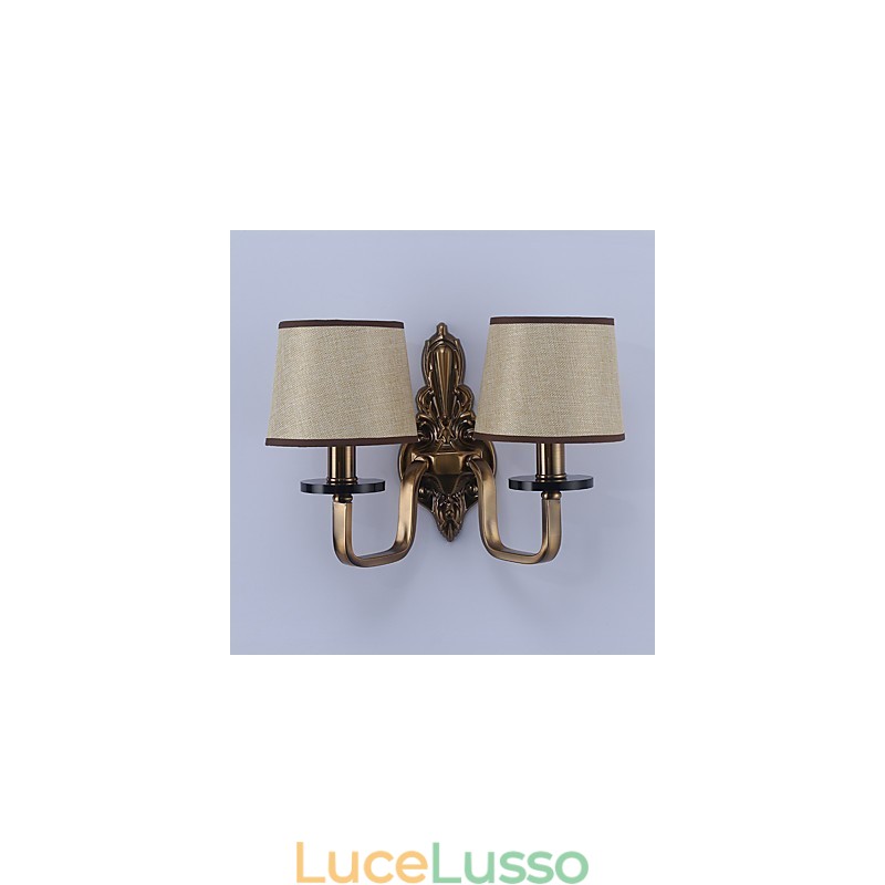Tradizionale classico elettroplaccato caratteristica per la protezione degli occhi applique da parete downlight applique da parete