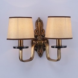 Tradizionale classico elettroplaccato caratteristica per la protezione degli occhi applique da parete downlight applique da parete