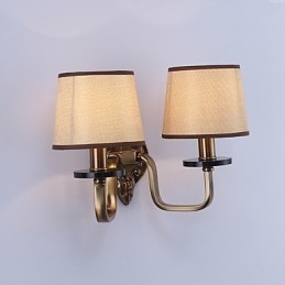 Tradizionale classico elettroplaccato caratteristica per la protezione degli occhi applique da parete downlight applique da parete