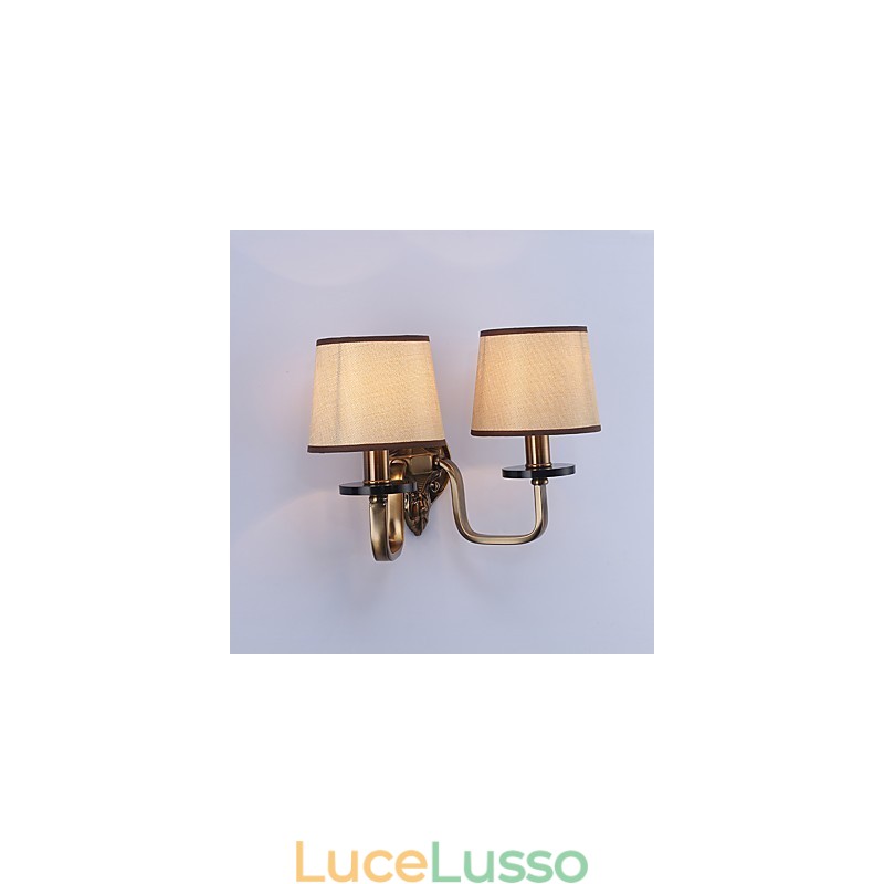 Tradizionale classico elettroplaccato caratteristica per la protezione degli occhi applique da parete downlight applique da parete