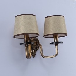 Tradizionale classico elettroplaccato caratteristica per la protezione degli occhi applique da parete downlight applique da parete