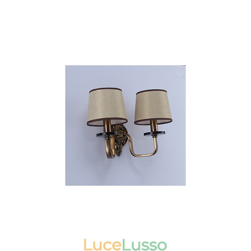 Tradizionale classico elettroplaccato caratteristica per la protezione degli occhi applique da parete downlight applique da parete
