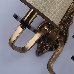 Tradizionale classico elettroplaccato caratteristica per la protezione degli occhi applique da parete downlight applique da parete