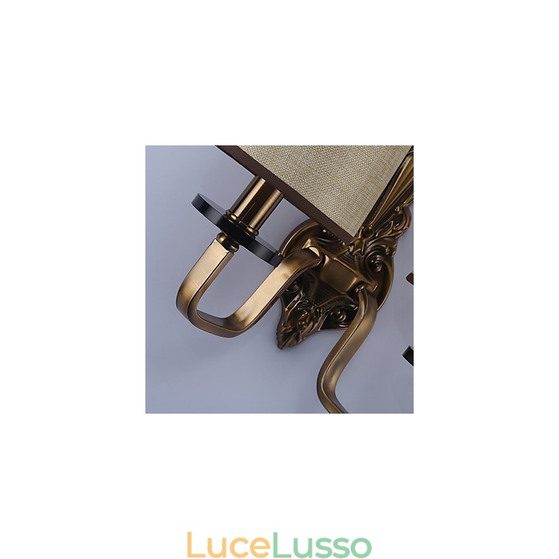 Tradizionale classico elettroplaccato caratteristica per la protezione degli occhi applique da parete downlight applique da parete