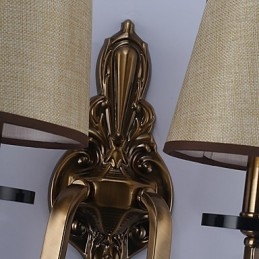 Tradizionale classico elettroplaccato caratteristica per la protezione degli occhi applique da parete downlight applique da parete