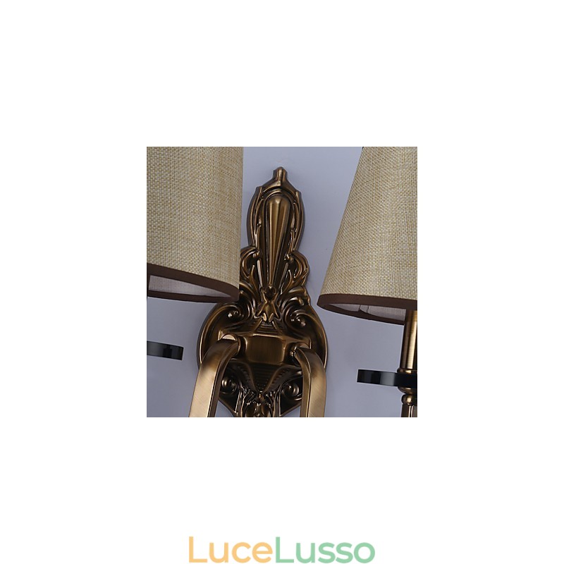 Tradizionale classico elettroplaccato caratteristica per la protezione degli occhi applique da parete downlight applique da parete