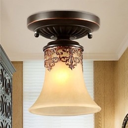 Dipinto Vintage Country Island in metallo a filo