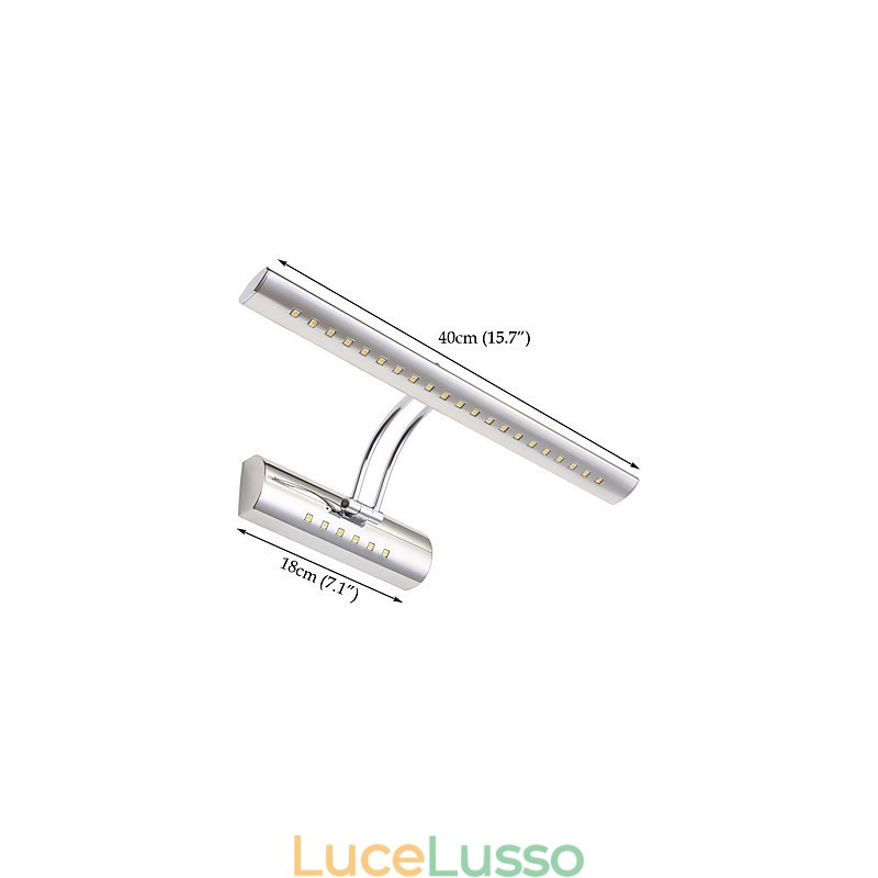 Moderna caratteristica contemporanea galvanizzata per l'illuminazione del bagno Applique da parete