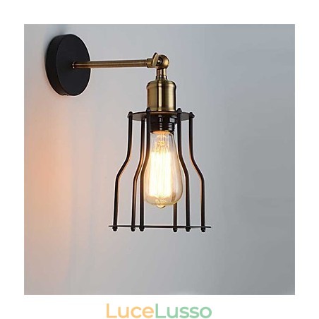 Applique da parete vintage Loft Industrial Edison Fashion Simplicity Applique da parete Base in metallo Applique da parete vintage Loft Industrial Edison Fashion Simplicity Applique da parete Base in metallo