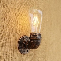 Caratteristica della pittura retrò del paese per le luci da parete con luce ambientale in stile mini