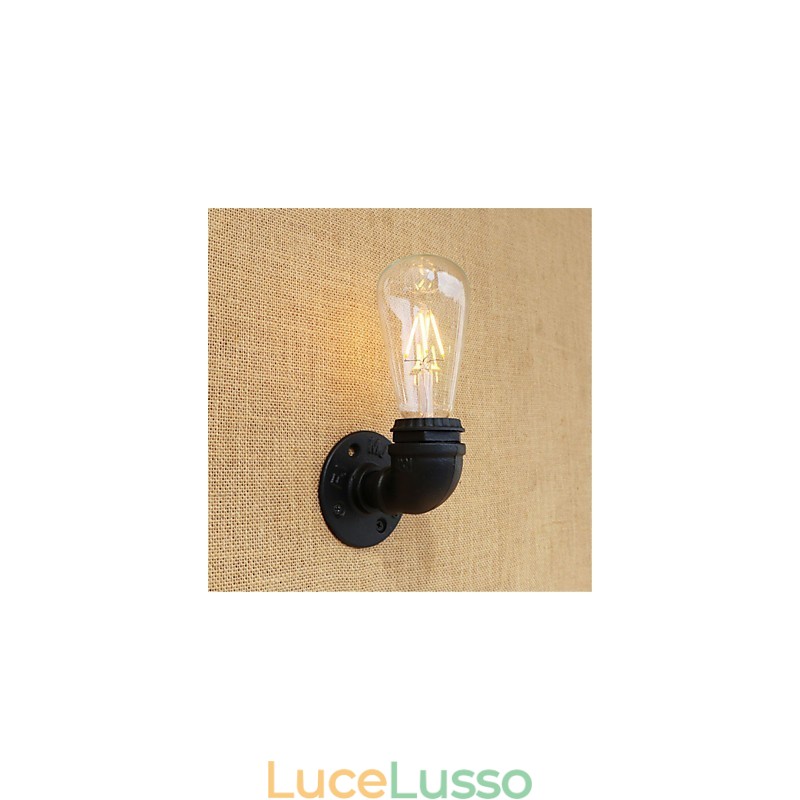 Caratteristica della pittura retrò del paese per le luci da parete con luce ambientale in stile mini