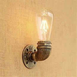 Caratteristica della pittura retrò del paese per le luci da parete con luce ambientale in stile mini