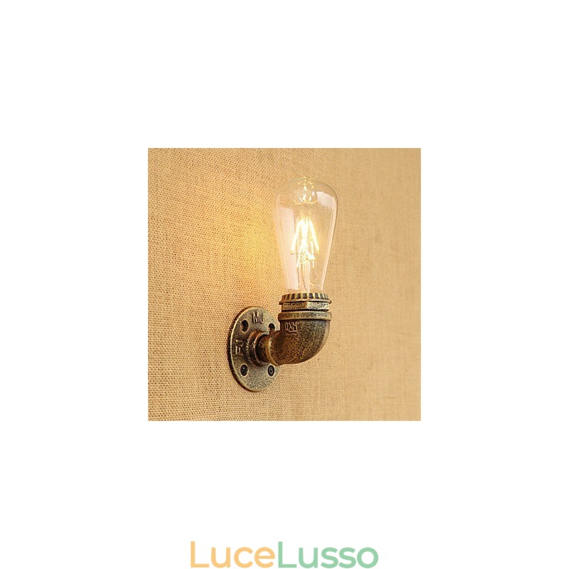 Caratteristica della pittura retrò del paese per le luci da parete con luce ambientale in stile mini