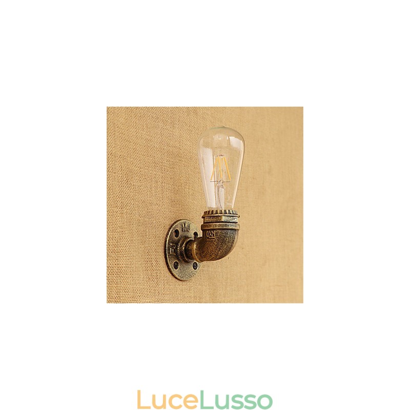 Caratteristica della pittura retrò del paese per le luci da parete con luce ambientale in stile mini