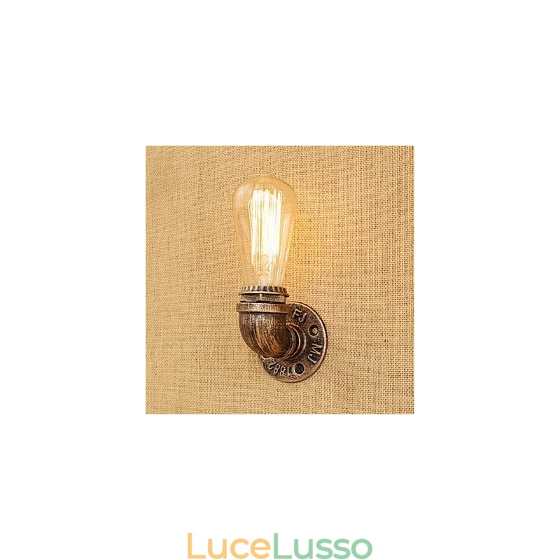 Caratteristica della pittura retrò del paese per le luci da parete con luce ambientale in stile mini