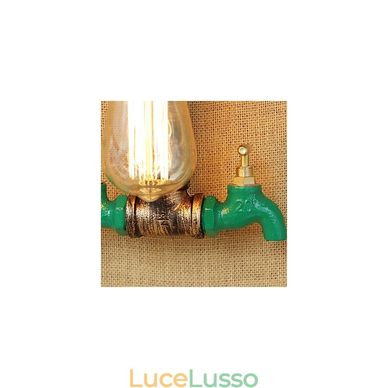 Caratteristica della pittura retrò del paese per applique da parete in stile mini con luce ambientale