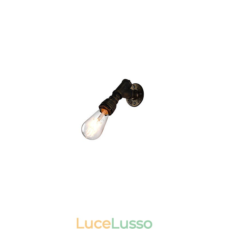 Applique da parete Applique da parete Applique da parete Lampada da parete in ferro Lampada da parete con spada laser nera stupida