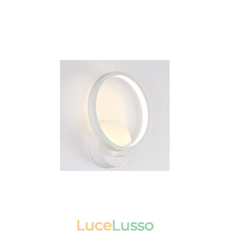 Funzione di pittura moderna contemporanea integrata per luci da parete con luce ambientale Lampada da parete