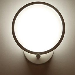 Funzione di pittura moderna contemporanea integrata per luci da parete con luce ambientale Lampada da parete