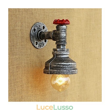 Caratteristica della pittura retrò del paese per applique da parete con luce ambientale Caratteristica della pittura retrò del paese per applique da parete con luce ambientale